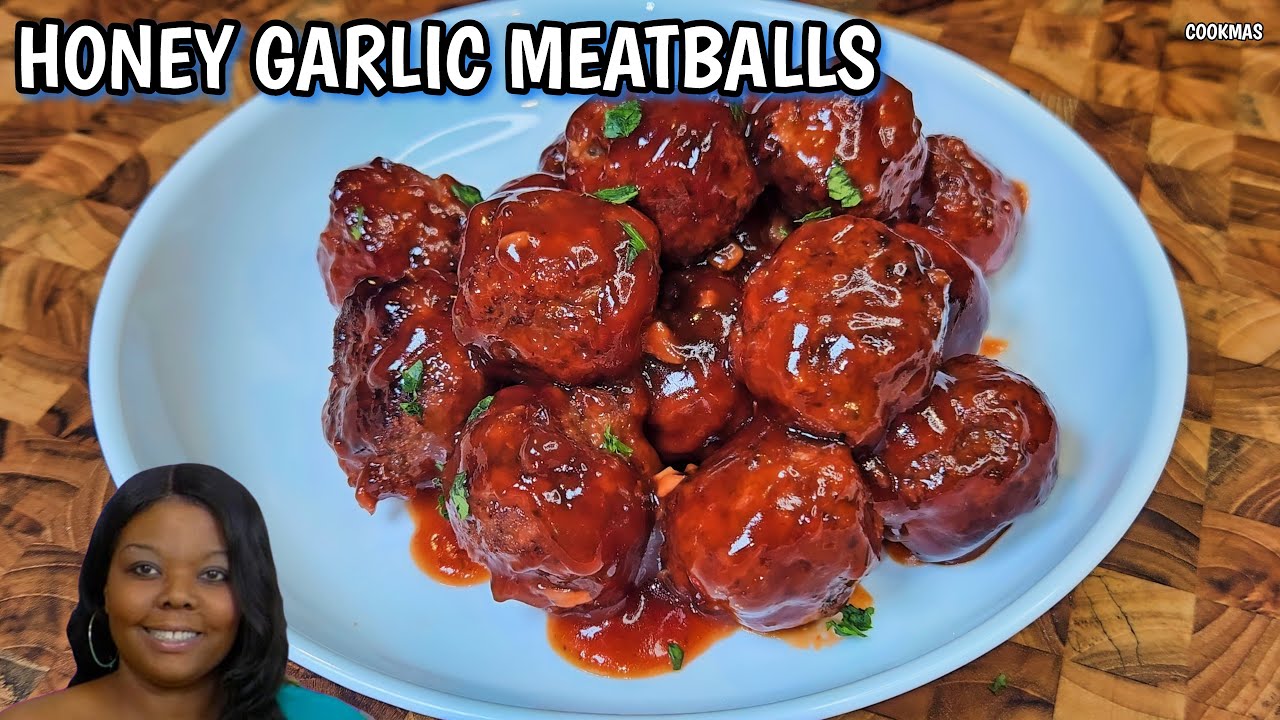 День 31 Рождества: Домашние липкие фрикадельки с медом и чесноком! Они долго не продержатся!