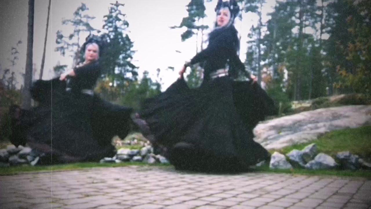 Dance of beautiful witches on Halloween // Танец прекрасных ведьм на Хеллоуин