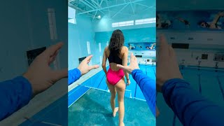 Scary Prank With The Girl In Swimming Pool