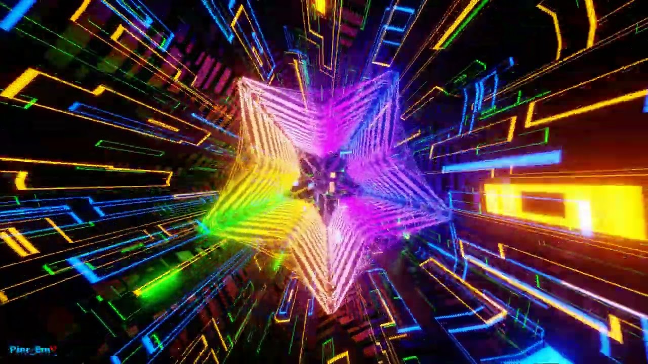 1H Stars Tunnel - 4K VJ LOOPS 2025 VSMR ASMR Visual - Tunnel -  ULTRA HD | VJ set | Pier_Em