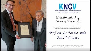 Benoeming Kncv Erelid Paul Crutzen