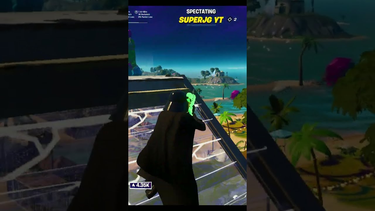 I headshot sniped him out of the air 