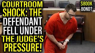 Utterly HORRIFIC MONSTER of Defendant COLLAPSES Under Judge's Withering Stare as he sets 800k bond!