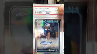 Bryce Young Carolina Panthers nfl sportscards psa