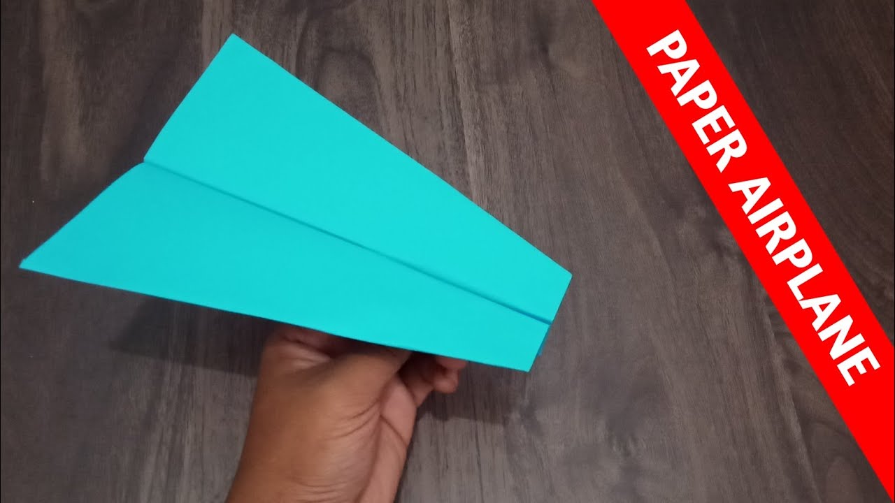How To Make A Paper Airplane That Flies Far 1000 Feet Paper Airplane