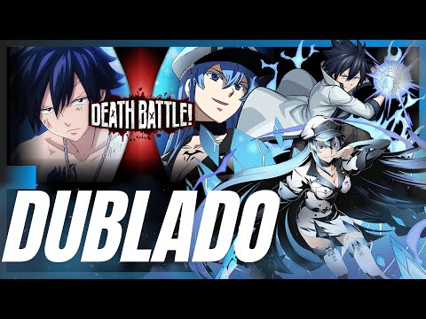Gray VS Esdeath - (DUBLADO PT-BR) ¦ DEATH BATTLE! (Fairy Tail VS Akame ga Kill!)