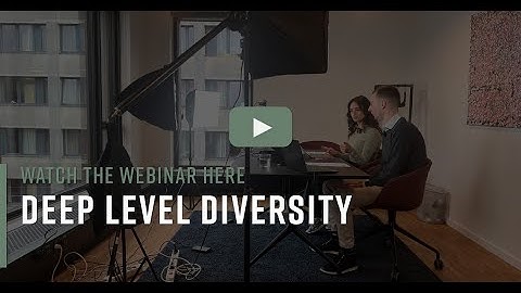 Webinar: Deep Level Diversity
