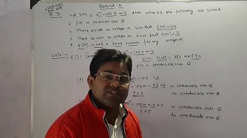 CSIR NET/JRF Dec 2018 RING THEORY  Q. MATHEMATICS