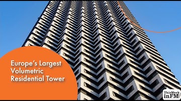 Europe’s Largest Volumetric Residential Tower