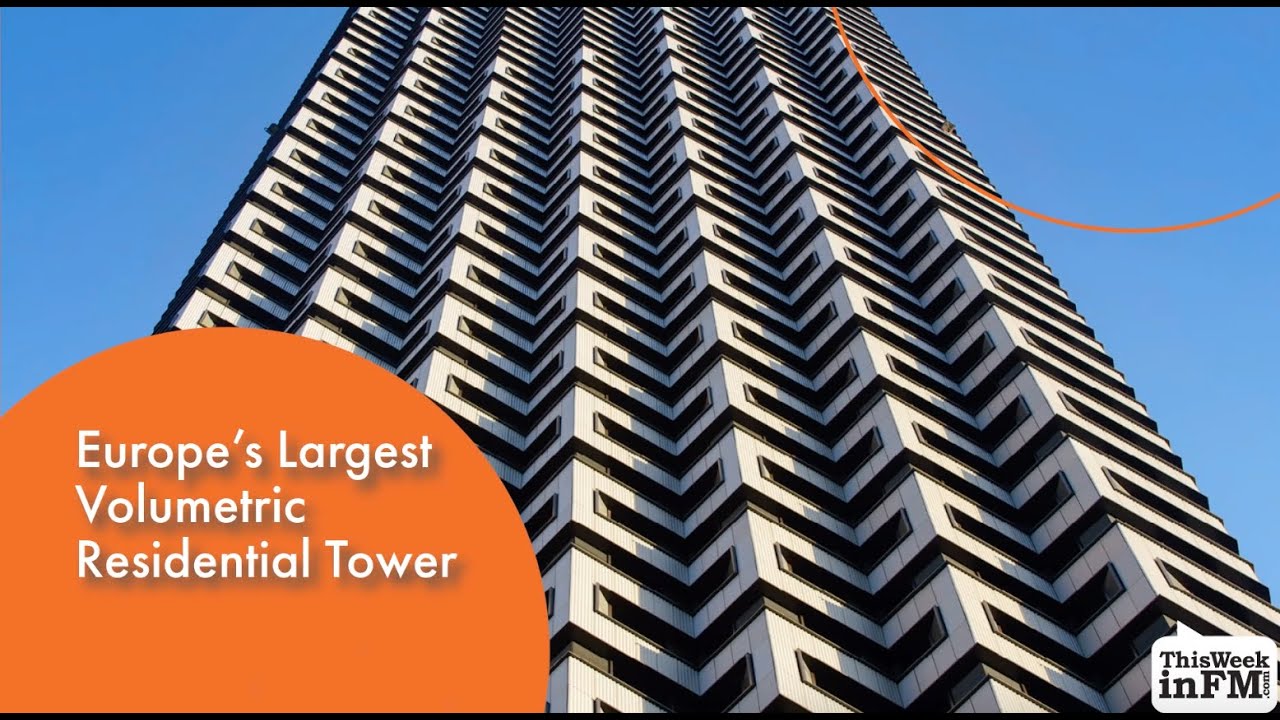 Europe’s Largest Volumetric Residential Tower