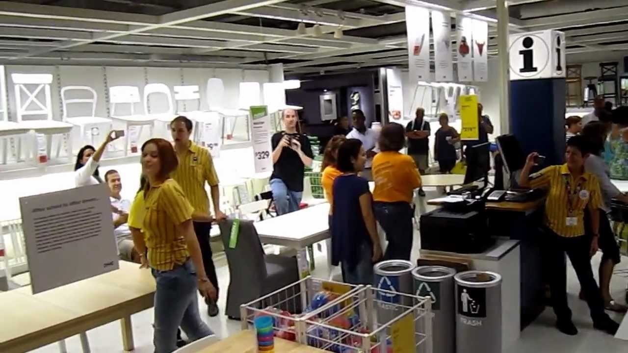 Another Random Act of Culture in the IKEA Sunrise dining department YouTube