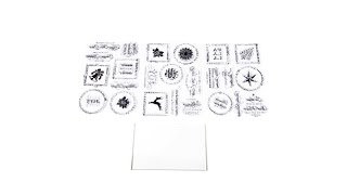Anna Griffin Say It Anyway Christmas Stamps