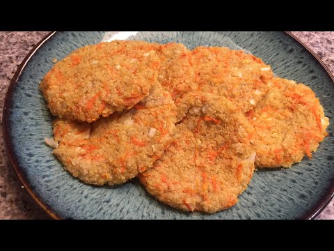 Tortitas De Quinoa Y Zanahoria