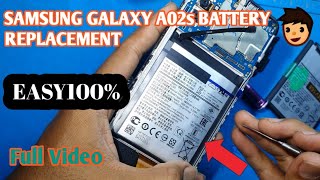 Samsung Galaxy A02s Battery Replacement/How to change Samsung Galaxy A02s Battery!