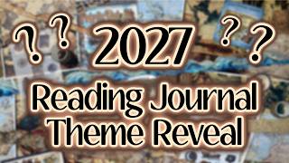 🪼 Revealing the Theme for my 2027 Reading Journal! 🪼
