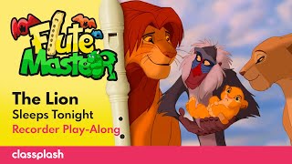 The Lion Sleeps Tonight – Recorder Play-Along 🎶 | Flute Master Gameplay + Easy Tutorial screenshot 3