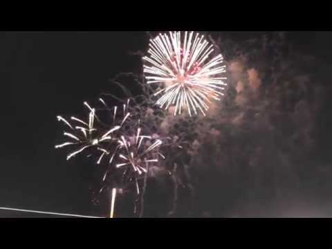 2014 交流戦　ロッテvs巨人　花火