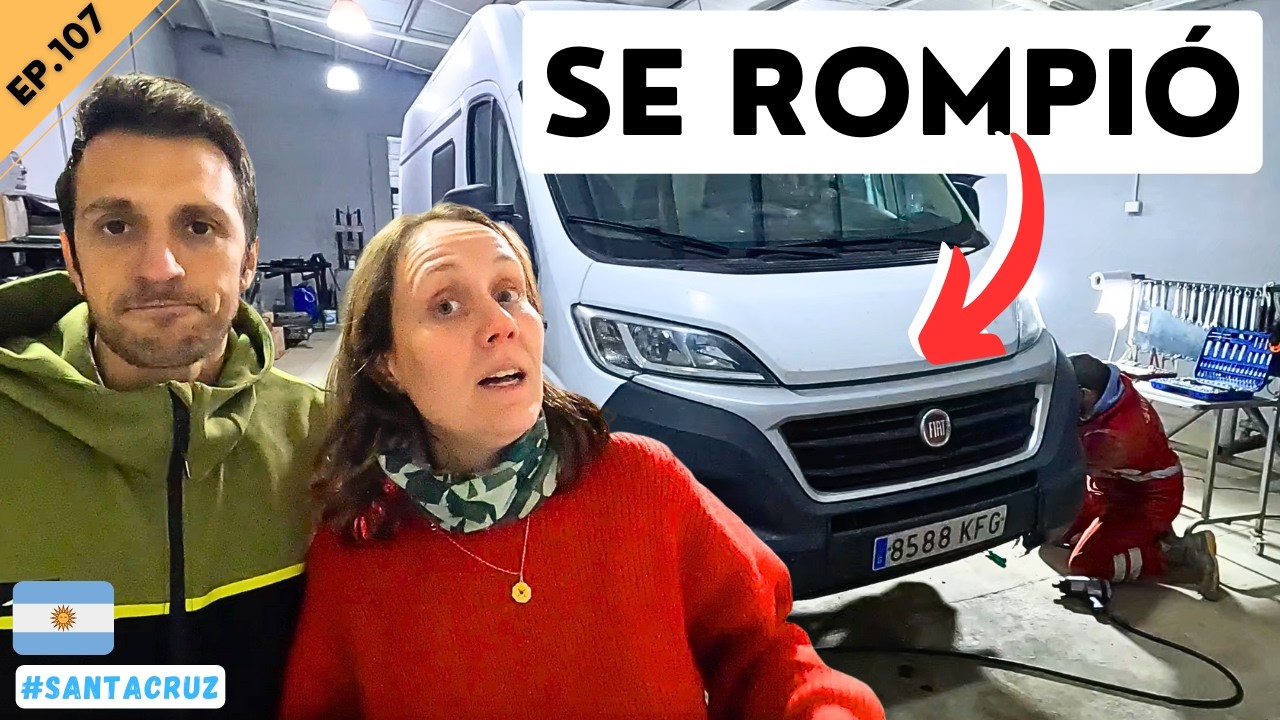 🚨 OBLIGADOS A PARAR 😱 ROMPEMOS en ruta y dormimos en un TALLER! ⚙️ EP.107 