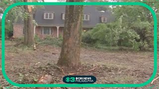 Cleanup continues in Delaware County after Monday's severe weather