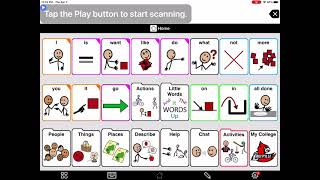 Proloquo2Go Switch Scanning Proloquo2go Switch Access