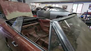 New to the shop is a 1970 Plymouth Road Runner convertible!