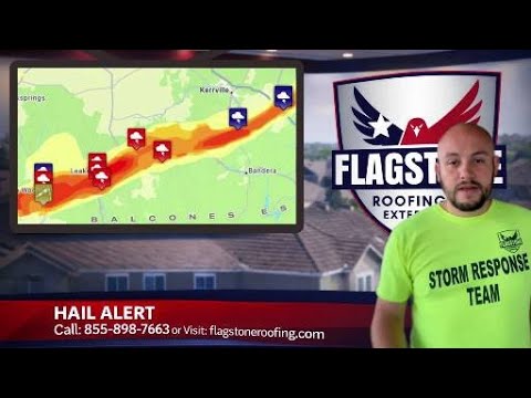March 10 Hailstorm in Texas – Check Your Roof Now - YouTube