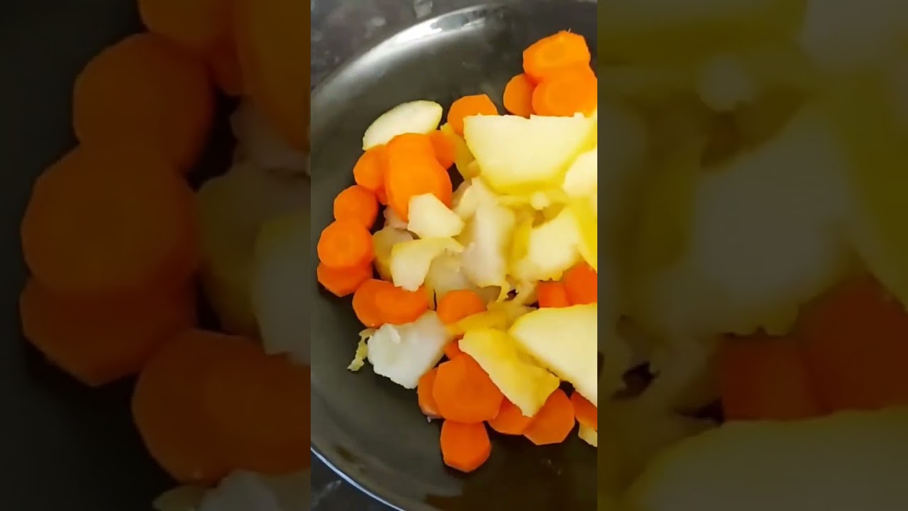 simple carrot and potato salad