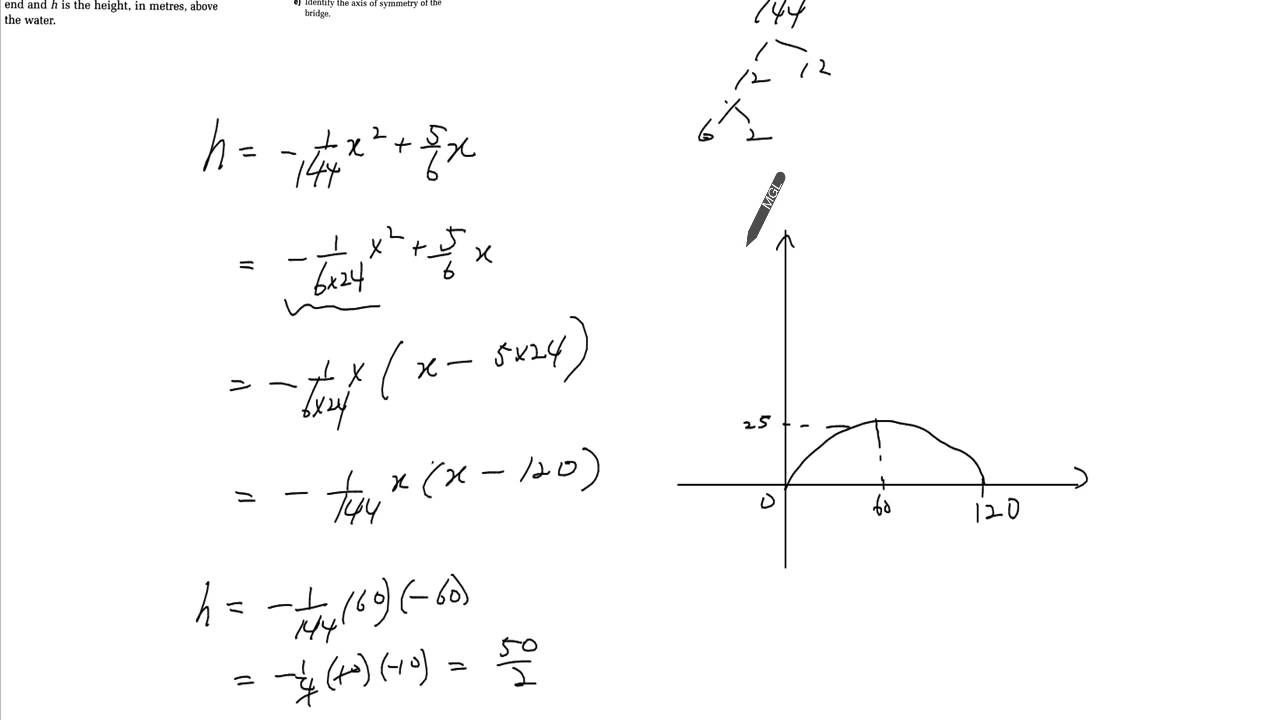 quadratic relations assignment