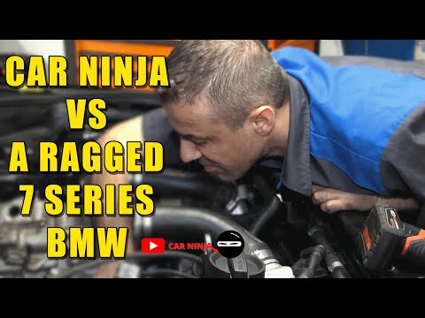 Car Ninja! A Ragged 7 Series Bmw