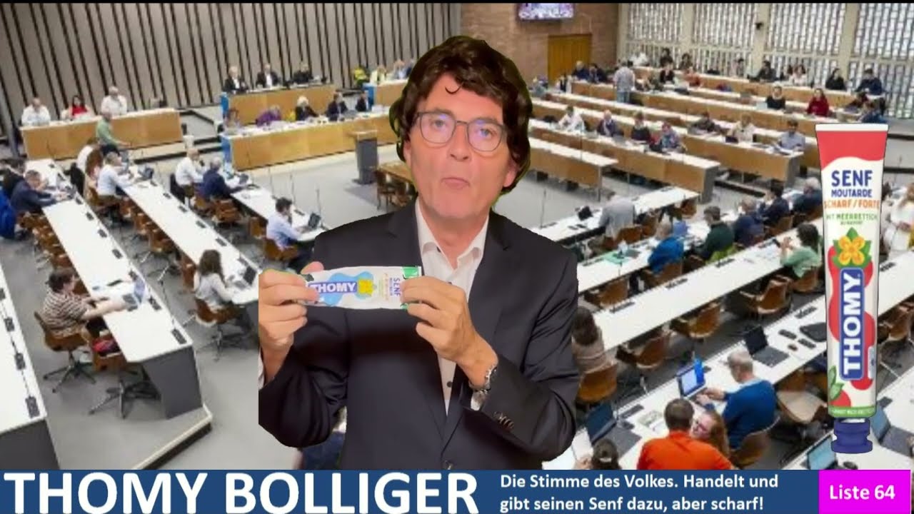 Thomy Bolliger   gibt seinen scharfen Senf dazu