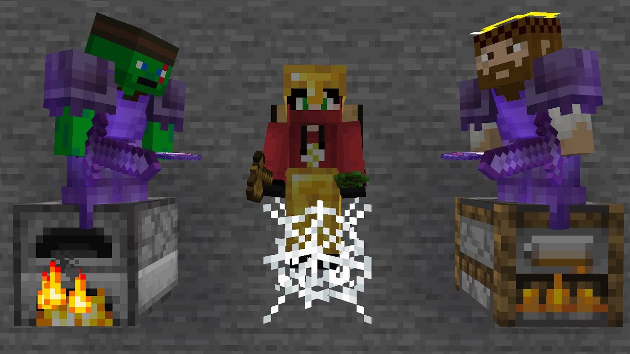 Minecraft Runner vs 2 Netherite Juggernauts