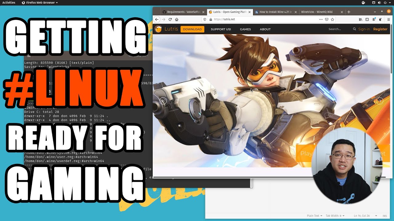 Getting Linux Ready For Gaming - YouTube
