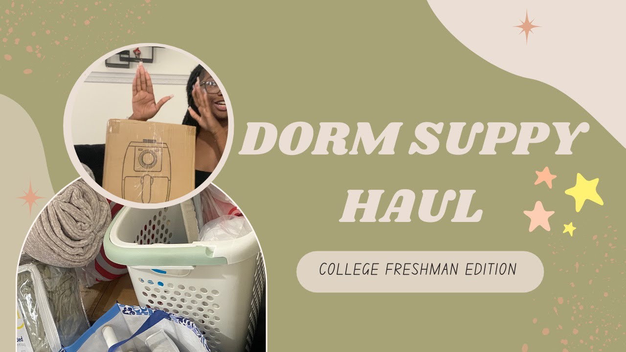 HAUL DORM SUPPLY HAUL college freshman edition YouTube