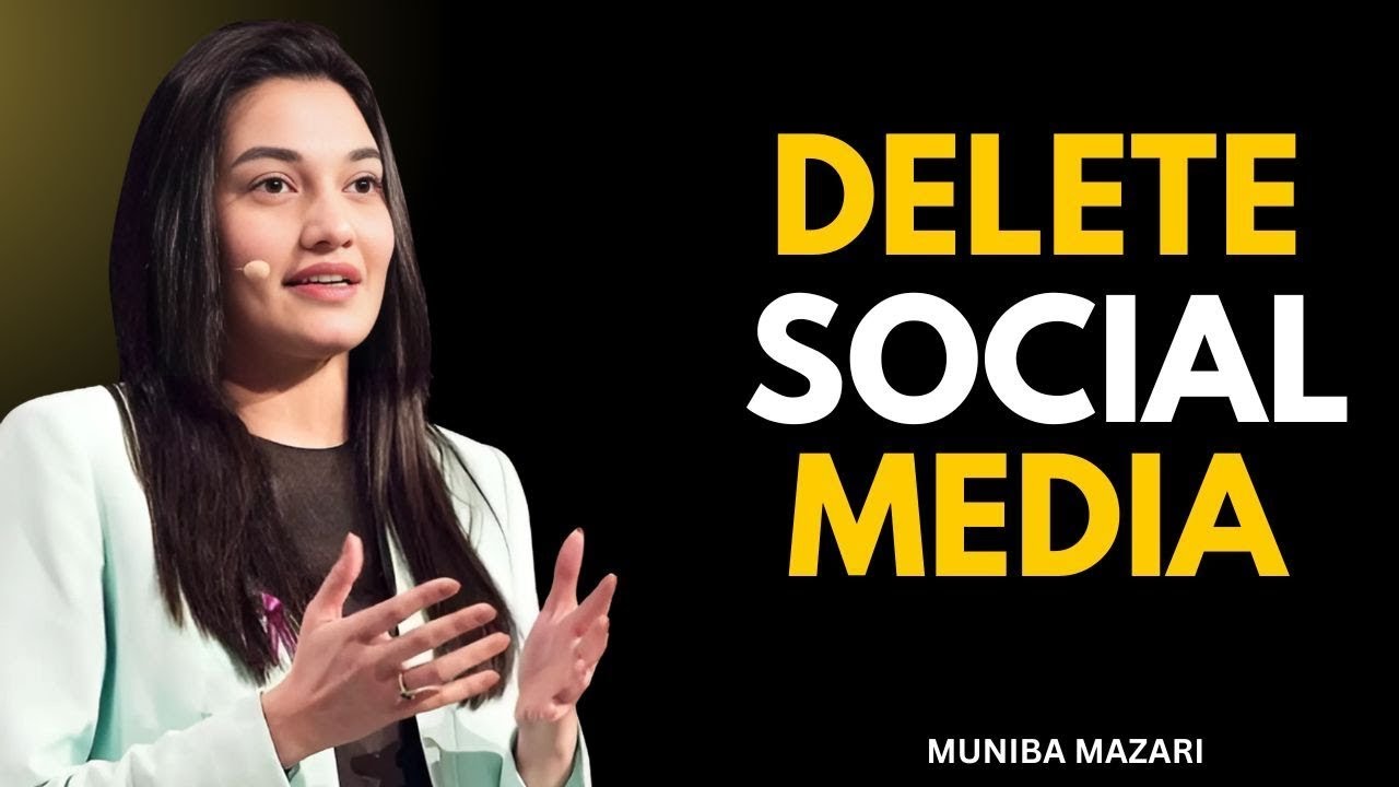How To Succesfully Delete Social Media - Muniba Mazari Speech