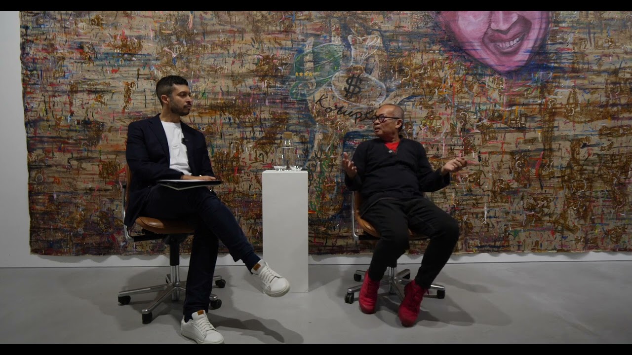 In Conversation with Dadang Christanto in Jan Manton Gallery