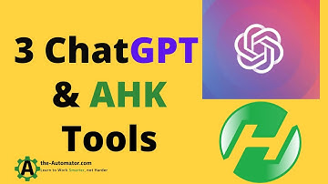 🚀Unlock the full potential of ChatGPT3 with these must-have AutoHotkey tools!🔥