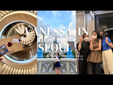 🌸 v in seoul ep.26 | lotte world, writing a letter to my future self, 1Million Dance