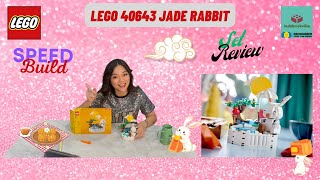 LEGO 40643 Jade Rabbit, Unboxing, Speed Build and Review in Bahasa Indonesia