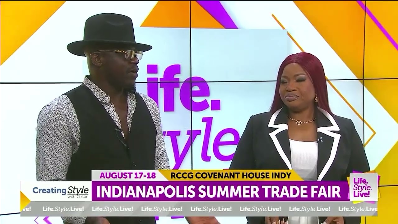 EXCLUSIVE INTERVIEW OF THE 4th ANNUAL INDIANAPOLIS SUMMER TRADE FAIR TEAM ON WISH TV CHANNEL 8