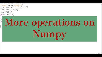 #25 Python Tutorial for Beginners | Copying an Array in Python