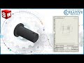 Чертёж детали в Solidworks