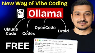 Run Ollama Claude Code, Codex, Droid And Opencode A New Way Of Vibe Coding
