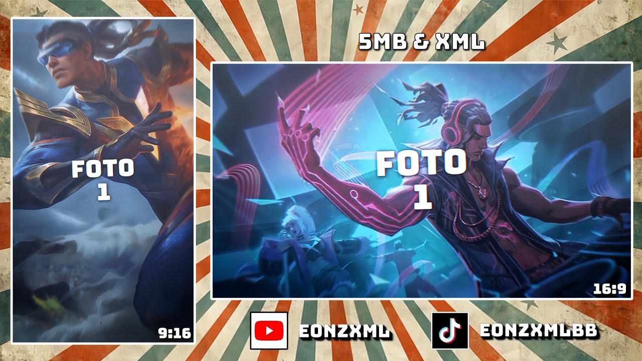 PRESET GAMEPLAY ML || DJ ROLLING V2 SERAM – TREND TIKTOK 🔥
