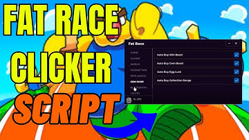 [⚡ OP SCRIPT] FAT RACE CLICKER Script | AUTO CLICK 🖱️, SPEED BOOST 🚀, WIN FARM 🏆💰