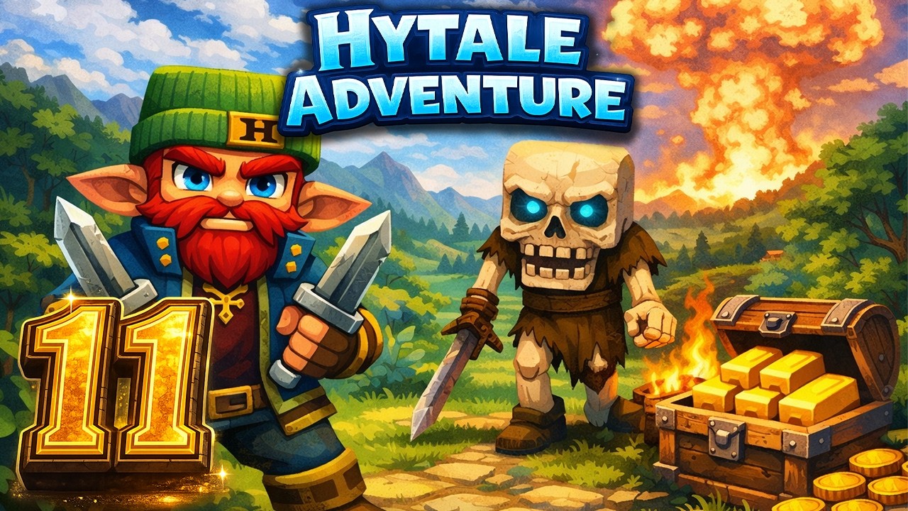 Hytale Survival MMO Gameplay – Episode 11 | RPG SMP