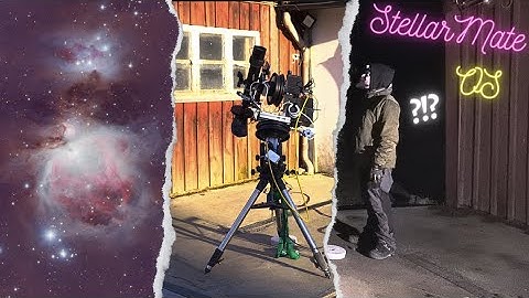 StellarMate OS on my DIY astrophotography rig!