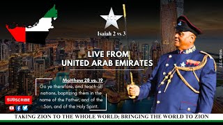 SVONDO  NEJERUSAREMA   -   SUNDAY  12 MAY   2024 IN THE UNITED ARAB EMIRATES.