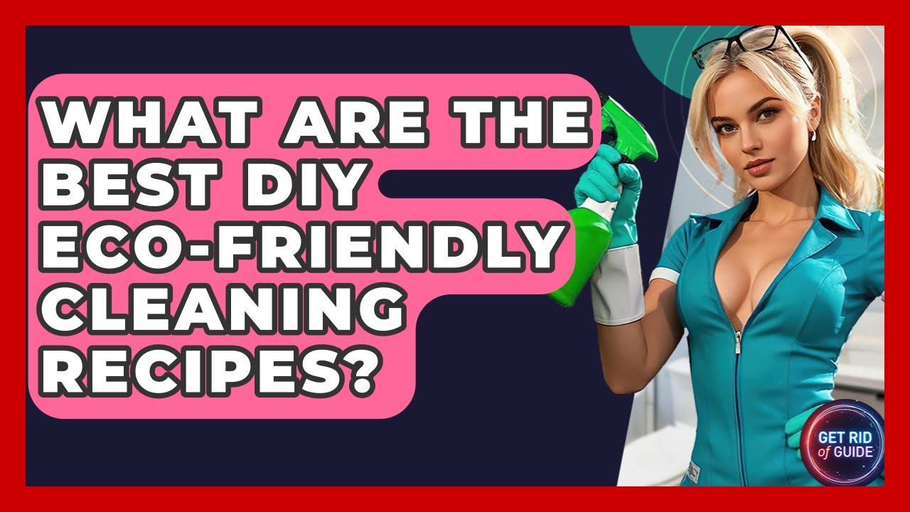 What Are The Best DIY Eco-friendly Cleaning Recipes? - Get Rid Of Guide