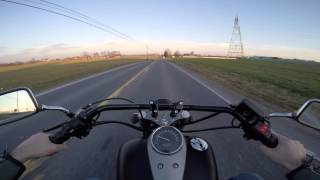 2013 Honda Shadow 750 Phantom Riding Review
