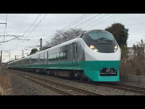 E657系 K17編成　E653系「フレッシュひたち」グリーンレイク復刻塗装